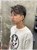 波巻きツイストスパイラルパーマ/フェザーパーマ/眉毛/メンズ