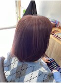 アンブレラカラー(ピンクベージュ＋オレンジ)