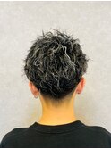 20代30代メンズツイストパーマ束感トラッドオシャレ感ショート