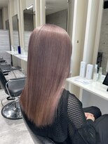 ラヴィリス バイ レム(Raviliss by rem)&nbsp;ピンクベージュ ブリーチカラー 髪質改善 奈良 桜井