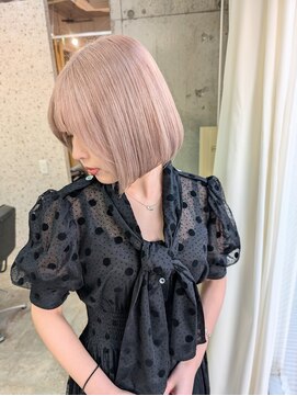 ラニヘアサロン(lani hair salon) ミルクティーベージュ/韓国ボブ/髪質改善トリートメント