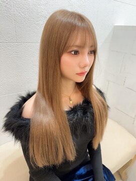 ルージュシー 堀江(RU10C) 髪質改善/ハイライト/ブリーチ/ベージュ/レイヤーカット/韓国