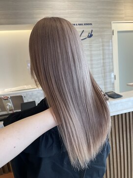 プラスリブ(Plus Lib) ピンクベージュ