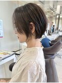 【50代・60代限定】まとまり艶ショートボブ/髪質改善／しらさん