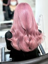 ランテルディ 渋谷(LANTERDIT)&nbsp;ハイトーンピンク 韓国ヘア ブリーチ ハイトーン 艶髪 透明感