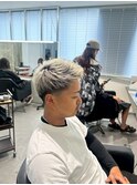 波巻きツイストスパイラルパーマ/フェザーパーマ/眉毛/メンズ