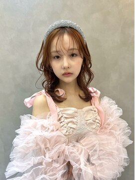 ジーナ 天神(Zina) ベージュ/透明感/透け感/似合わせカット/モテ/愛され