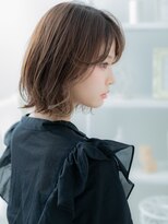 モッズヘア 越谷(mod's hair) シースルーバング伸ばしかけレイヤーロブA1越谷20代30代40代