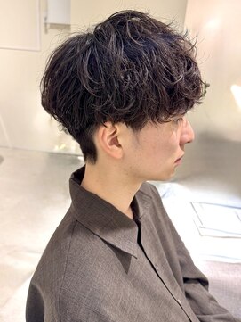 クレビアテン(CreBiA ten_) メンズパーマ　シャドウパーマ　メンズマッシュ