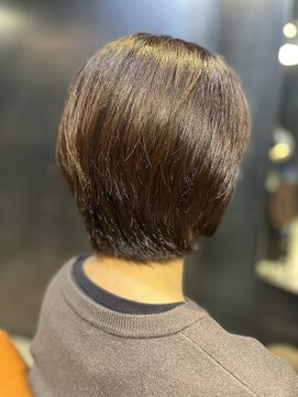 ツヤカラーウォームブラウン