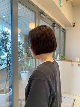 お手入れ簡単ボブ