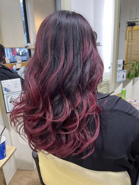 バレイヤージュ