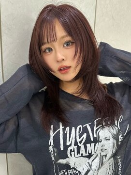 アイトーキョーエス 渋谷(AI TOKYO S) 着物ヘア/ダークアッシュ/ミディアムレイヤーカット/渋谷