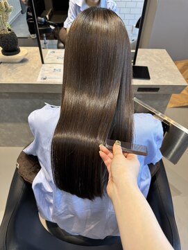 テンペランス(Temperance.) 髪質改善×ブリーチなしオリーブベージュ