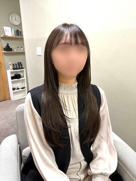 ヤヤ 浅草(yaya.) ロングレイヤー×オリーブグレージュカラー