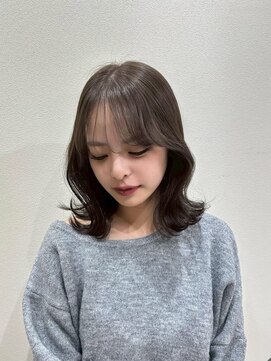 ザシェノンウメダ(THA CHAINON UMEDA) 心斎橋/着物ヘア/大人ガーリー/ダークアッシュ/似合わせカット