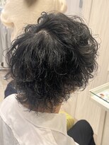 ビス ヘア アンド ビューティー 西新井店(Vis Hair&Beauty) ショートウルフ×スパイラルパーマ