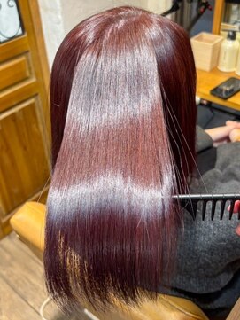 ブローテ(brote) 艶感たっぷり大人ボルドーカラー