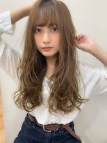 マリアバイアフロート(Maria by AFLOAT)&nbsp;フォギーアッシュで透明感！アンニュイパーマロング♪