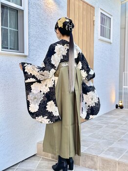 シュシュ(SHU-SHU)の写真/2027成人式ご予約受付開始◎卒業式/入学式/セレモニーの着付も♪お気軽にお電話にてお問い合わせ下さい