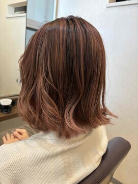 ノリス 幕張(Noris) ピンク外はねBOB《幕張/幕張本郷/花見川区》