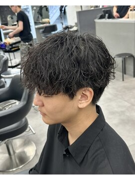 オーバルバイアピッシュ(OVARL by apish) ツイストスパイラル縦落ちパーマサーフカール