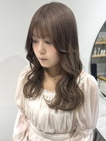 ラミエバイメルト 下北沢(lamie by melt)&nbsp;花田/レイヤーカットブリーチミルクティーベージュ下北沢韓国