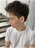 アップバングショート　名古屋駅/メンズ/眉毛
