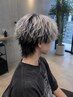 《yu-to限定★》メンズカット＋ダブルカラー＋ケアトリートメント￥15,000