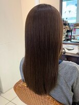 ディフィーノ 赤坂(DIFINO) 巻ける縮毛矯正/髪質改善/ロング/ナチュラルブラウン