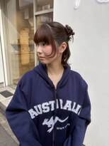 メルト 西梅田店(melt)&nbsp;ボブでもできる！カチモリお団子ツイン