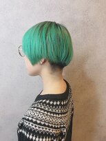 ヘアサロンエム 川越(HAIR SALON M) 外ハネボブ/アッシユブラウン/ネオウルフ/デザインカラー