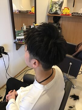 ヘアー デザイン シダー(HAIR DESIGN CEDAR) 黒髪×ツーブロック
