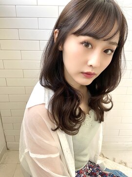 サングース(Sungoose) 【サングース東海林】大人色っぽツヤ髪ミディー×透け感春カラー