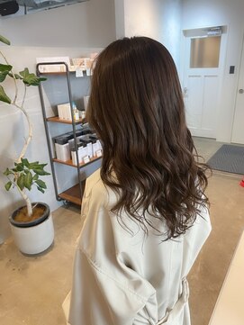 シー.(SHE.) one color×khaki brown
