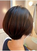 大人ショートボブ