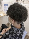 2ブロックパーマ
