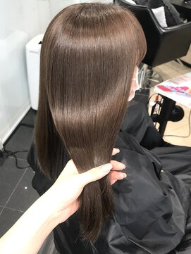 ラブクロムトーキョー オモテサンドウ(LOVECHROME OMOTESANDO) メルティカラー☆アッシュベージュカラー☆LCトリートメント