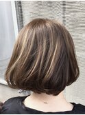 大人かわいいボブ×ハイライト[錦糸町/錦糸町駅/錦糸町北口]