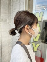 ウェイビー(WAVY)&nbsp;インナーカラーxクールベージュ