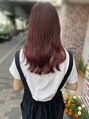 ヘアーデザイン リント(hair design Rinto) #ピンク#暖色カラー#ナチュラルカラー#透明感