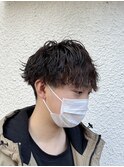 【平山 明樹】メンズ似合わせカット＋レッドブラウンカラー