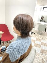 クリアリティ ヘアーサロン 京都駅前本店(clarity hair salon)&nbsp;ウルフ×脱・白髪染め　@1101_hairstyle ●128●