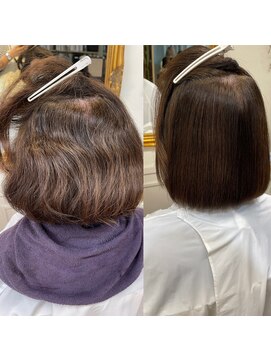 カシュカシュ(cache cache) 髪質改善 ストレート 縮毛矯正 用賀