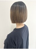 ぷっつんストレートボブ