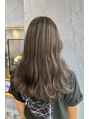 ヘアサロン ラムー 上石神井(ramuuu.)&nbsp;コントラストハイライト＆波巻きセットでおしゃれヘアに♪