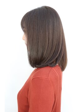 ヘアー リアン(hair LIEN) すっとまとまるストレートミディ