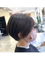 ヘア ロンドン カフェ(HAIR LONDON CAFE) 丸みショート