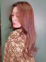 エブリバディグッドヘアー(EVERYBODY GOOD HAIR) ピンクベージュでイメチェン