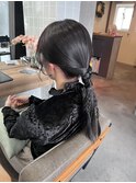 卒業式 パーティ ヘアセット 結婚式 [TiTi_福田りの]